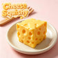 Cheese Squishy Toy, Soft Swiss Cheese Sensory Fidget