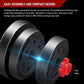 Pro-Sportz 20kg Adjustable Dumbbell and Barbell Set with Connecting Rod