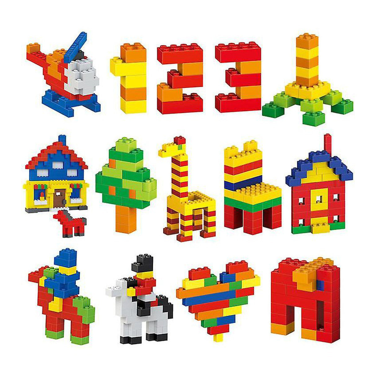 Kids Building Block Set 1000pc