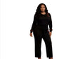 Ladies Knit Polo Tracksuit 2pc-Various