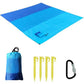 Beach Mat 200 x 210 CM Waterproof Picnic Blanket Anti Sand Foldable Portable for Beach Picnic Mat