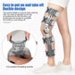 Hinged Knee Support Brace Hinged ROM Knee Brace,Post Op Knee Brace for Recovery Stabilization,ACL,MCL and PCL Injury,Adjustable Orthopedic Support Stabilizer After Surgery,Women and Men- Available Now For PreOrder Sales!