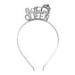 Birthday Tiara Women Princess Crown Rhinestone