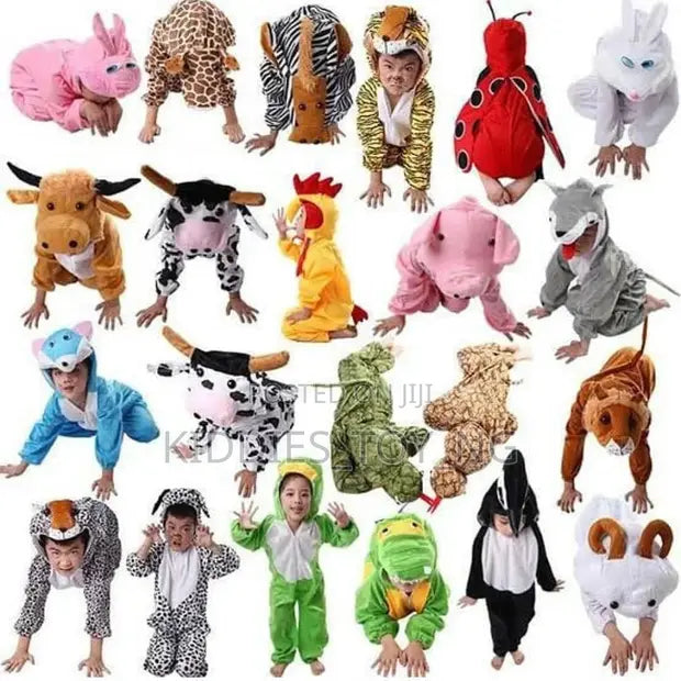 Animal Onesie Kids Costume