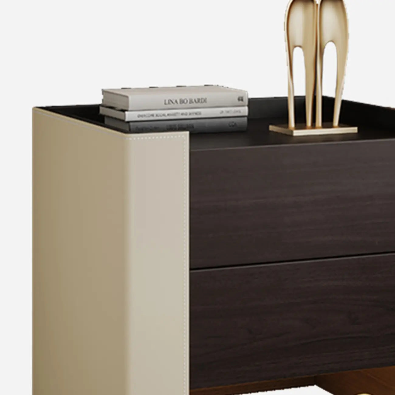 MFurn Nordic Floating Storage Nightstand with Drawer & Light