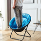Foldable Moon Saucer Chair Camping Back Chair