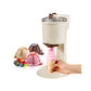 Automatic Frozen Fruit Ice Cream Machine Maker for Home Use DIY 1L Fruit Dessert Machine Milkshake Machine Electric Ice Cream Maker for Making Healthy Soft Serve Sherbet,Cone