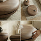 MFURN Designer Coffee Table Set 2pc Walnut