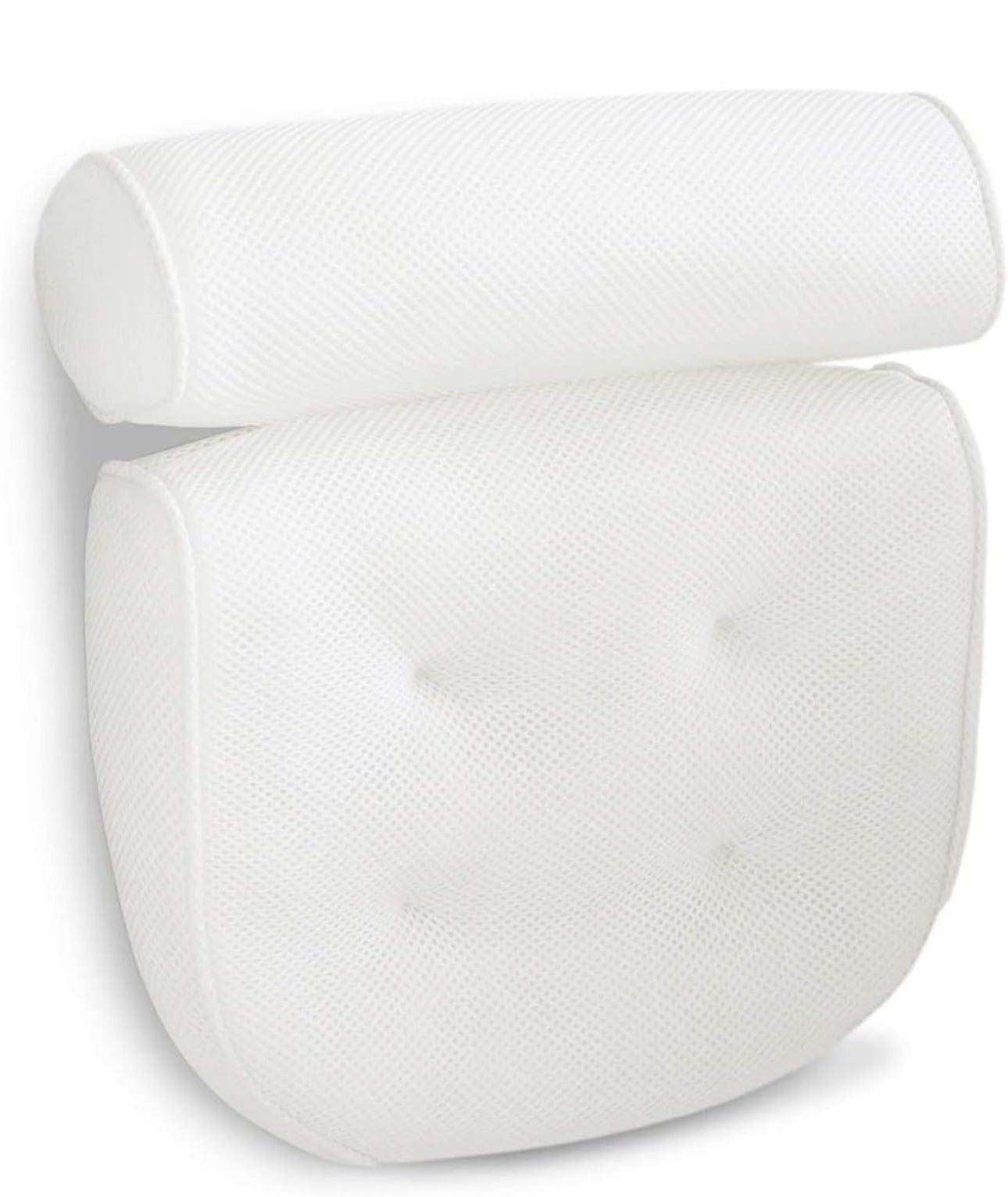 Bathtub Anti-Slip Headrest Pillow for Head, Neck and Shoulder Support, Bath Pillow Fits All Bathtub, Hot Tub and Home Spa