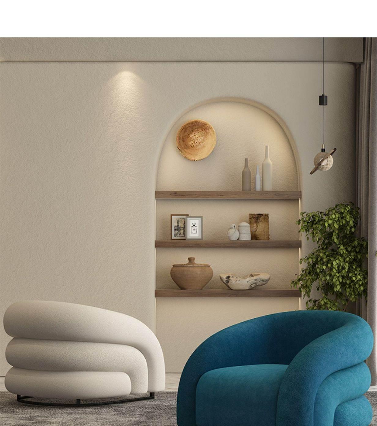 MFURN Nordic Luxury Lazy Single Sofa Chair-PreOrder Sales!