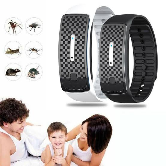 Ultrasonic Anti Mosquito Insect Pest Bug Repellent Repeller Bracelet Watch Wrist
