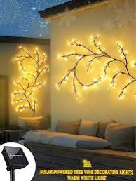 Christmas Willow Vine Lights with Remote for Wall,LED Enchanted Vines Light Diy White Birch Tree Light for Room and Home Decor - Flexible Lighted Branches Light for Halloween & Christmas Decorations-Various Options