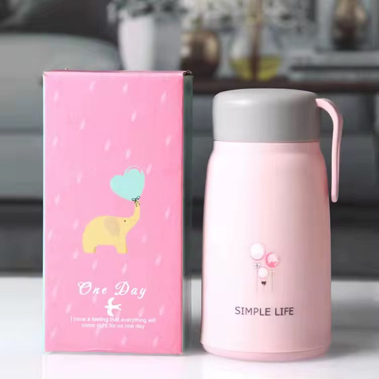 Simple Life Plastic Water Bottles330ml-Various Colours