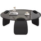 Living Room Coffee Tables Floor Modern Elegant Glass Bedroom Coffee Tables Center Round Home Furniture 2pc Nesting Set