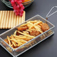 Stainless Steel Rectangular Serving Basket