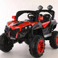 Kids Ride on Jeep with 12V Rechargeable Battery, Music, Lights and Remote Control, Red TTF2018