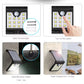 MTech Solar Powered LED Wall Light