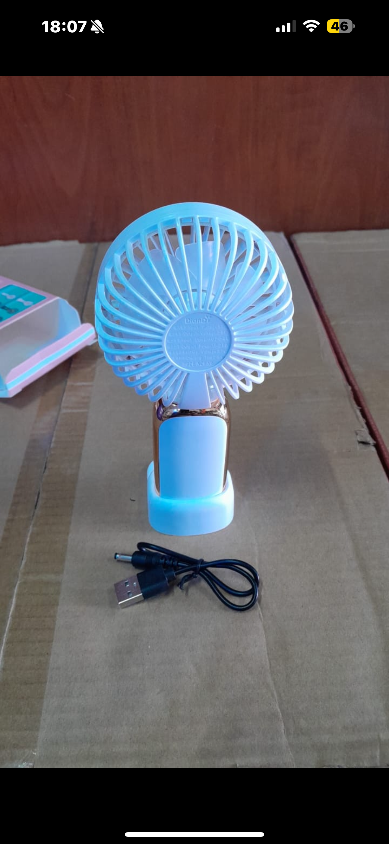 Mini Hand Held USB Fan - Various Colours