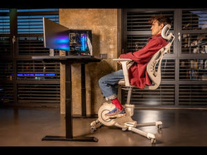 V6 ErgoBike Office Fitness Chair | Built-In Exercise Bike for Office and Home