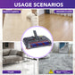 MHOME Cordless Electric Sweeper – 360° Rotating Brush, LED Light, Lightweight Floor & Carpet Cleaner