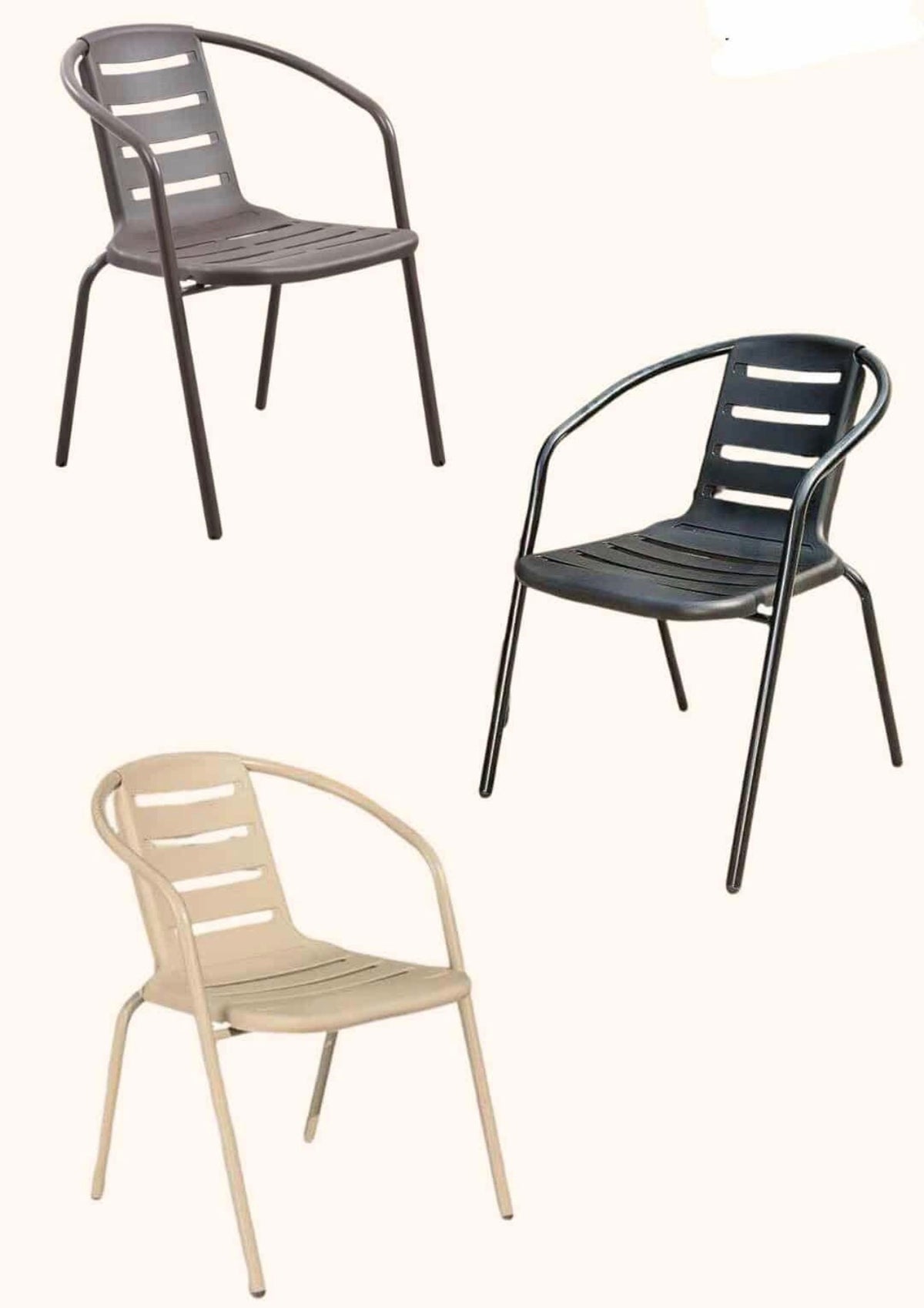 MFURN Outdoor Patio Chair Set 2pc -Various Colours & Options