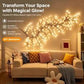 Christmas Willow Vine Lights with Remote for Wall,LED Enchanted Vines Light Diy White Birch Tree Light for Room and Home Decor - Flexible Lighted Branches Light for Halloween & Christmas Decorations-Various Options