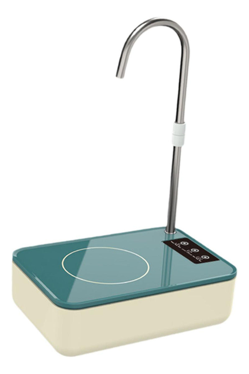 MHome Portable Desktop Water Dispenser Pump, USB Rechargeable Electric Bottle Pump For Universal Bottles, Mini Countertop Water Bottle Pump for Home Office Camping Outdoor