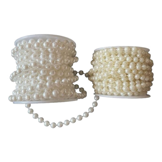 Pearl Decorative  Chain Simulation