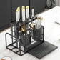 MHome Kitchen Knife & Utensil Holder Rack – Multi-Functional Storage Organizer