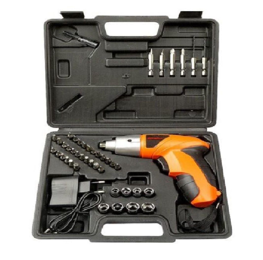 Cordless Battery Screwdriver - 45pc