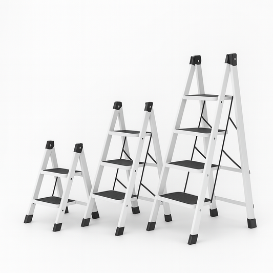 MHome Folding Step Ladder – 2-Tier / 3-Tier / 4-Tier