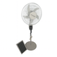 16'' Solar Rechargeable Standing Fan with Lights
