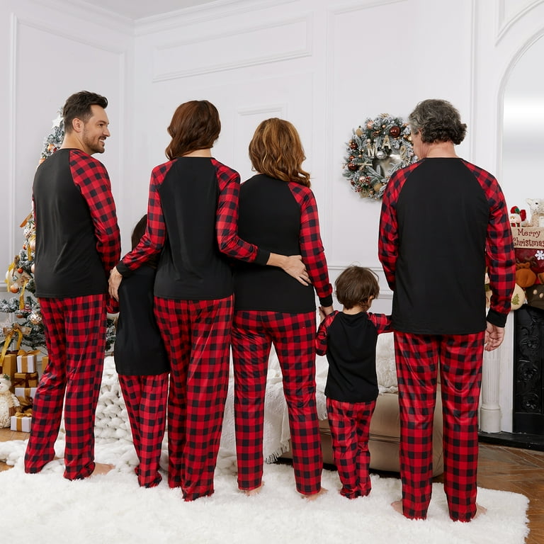 Family Christmas Pyjamas Set Christmas Cute Print Pajamas Festival Party Holiday Sleepwear Nightwear for Women Men Boys & Girls- Various Options