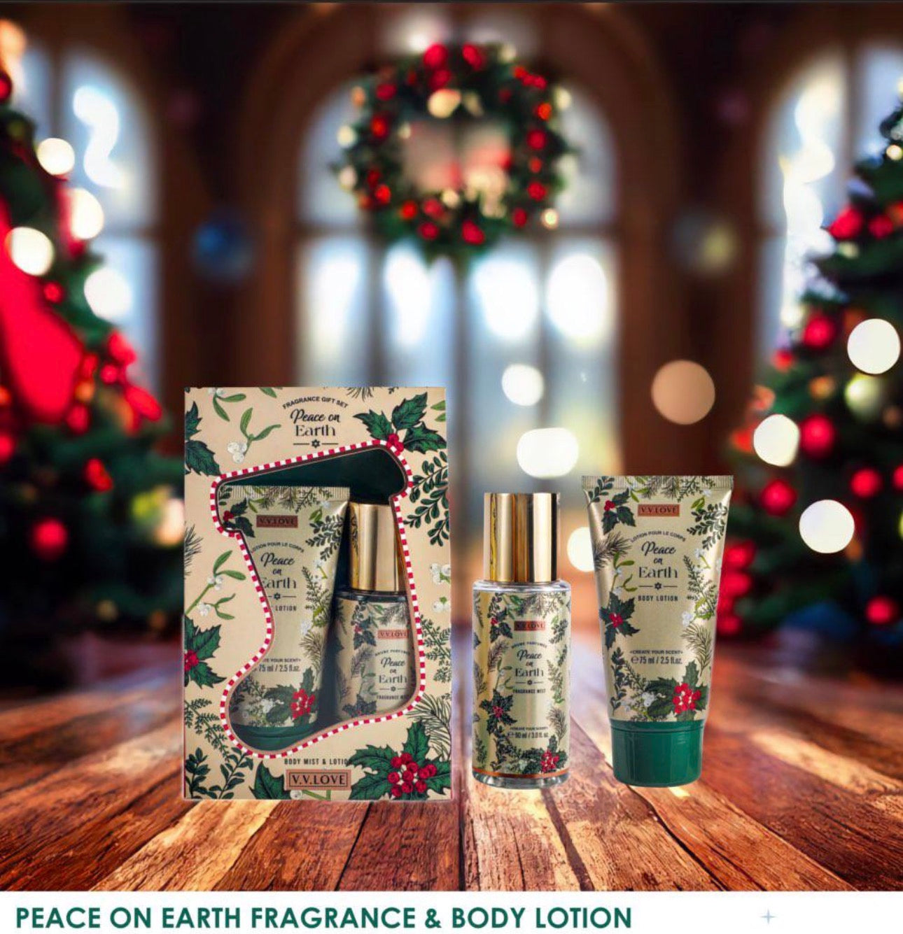 Christmas Fragrance & Body Lotion Gift Sets-Various Options