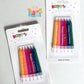 Happy Birthday Candle 6pcs