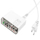 Network Charging Station Hoco N36 Fuerza PD 3USB/3Type-C 65W (white)