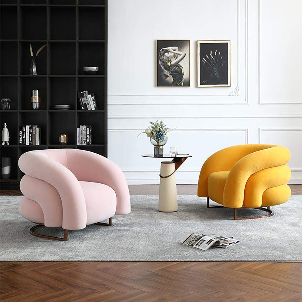 MFURN Nordic Luxury Lazy Single Sofa Chair-PreOrder Sales!