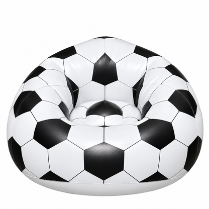 MHome Inflatable Sports Ball Sofa Chair, Soccer or Basketball Design