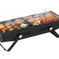 MHome Portable Folding Stainless Steel Charcoal Grill with BBQ Tool Kit