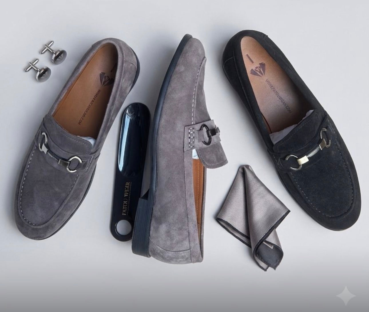 Men’s Elegant Suede Loafers-Various Colours
