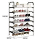 MHome 6-Tier Shoe / Storage Rack – Modern Space-Saving Organizer