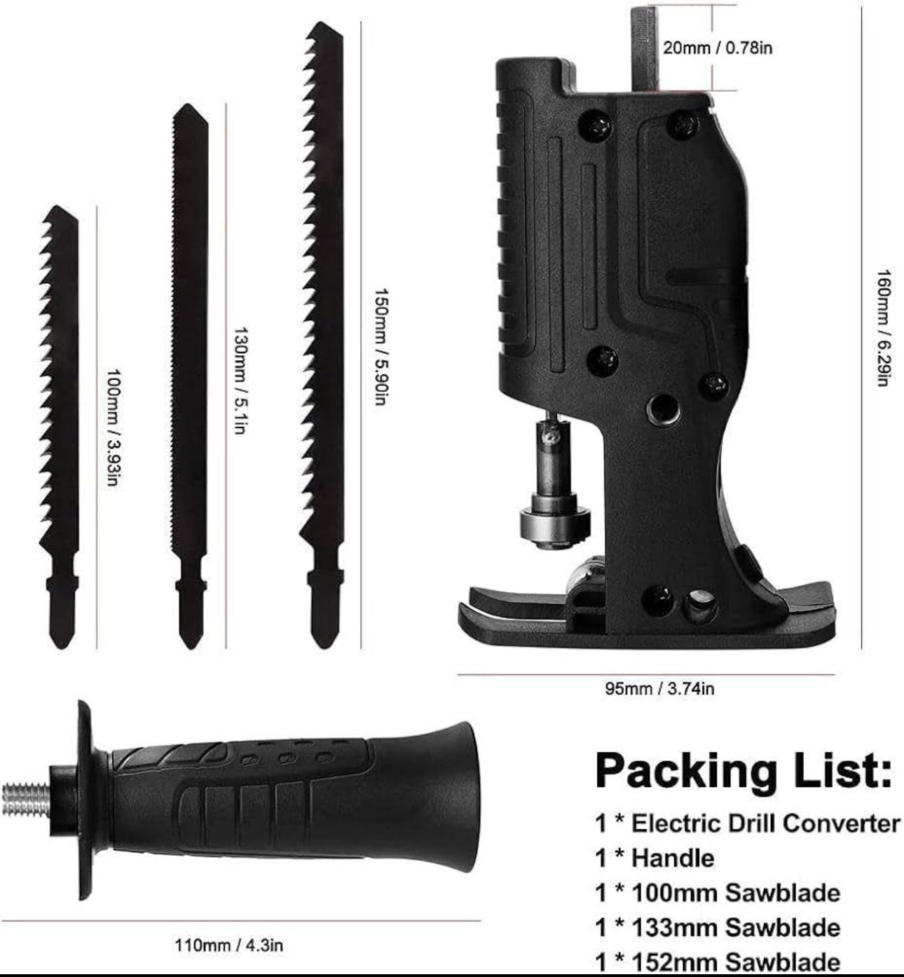 Reciprocating Saw Adapter Kit