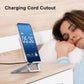 Portable Folding Phone Stand, Aluminum Desk Mobile Phone Stand, Lightweight Phone Bracket for Travel, Foldable Cell Phone Stand, Compatible with iPhone, iPad, All Android Smartphone | Silver