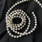 Pearl Decorative  Chain Simulation