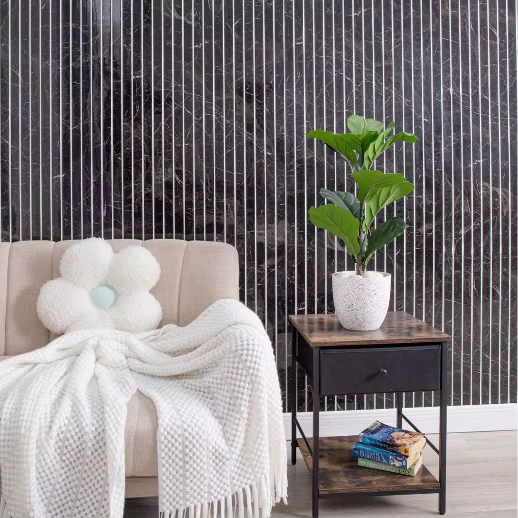 MHome 3D Wood Grain Self-Adhesive Wallpaper – Waterproof Wall Décor