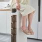 Rolling Narrow Storage Cabinet for Bedroom Kitchen Small Space, Gap Floor Cabinets with Clear Drawers Large Capacity Tower Waterproof Toilet Paper Organizer