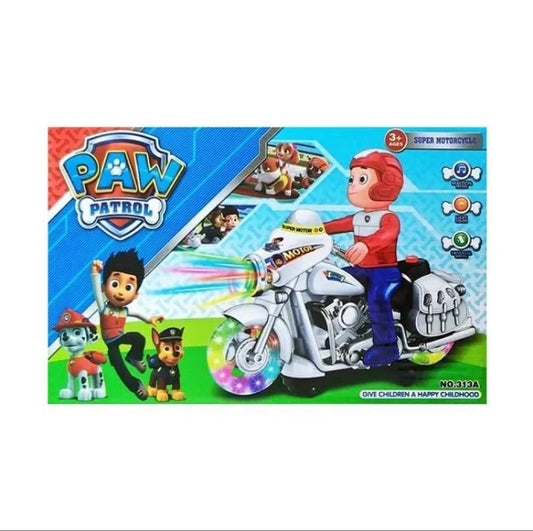 Paw Patrol Rider on a Motorcycle