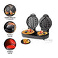 RAF R.205 Heart Shape Belgian Waffle Maker - Double Mini Non-Stick Waffle Maker 1100W