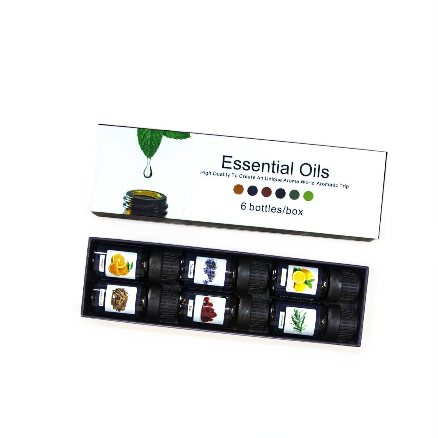 MScent Essential Oils Set | Aroma Humidifier Fragrance Oil 6 x 10ml