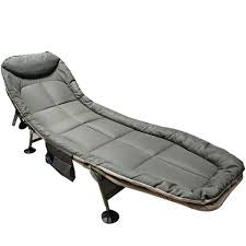 MFurn Comfy Deluxe Recliner Bed/Portable Lounger Chair With Padded Cushion-Various Colours